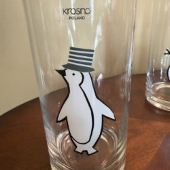 Crate and Barrel Winter Glassware - NIB - Picture 5 of 9